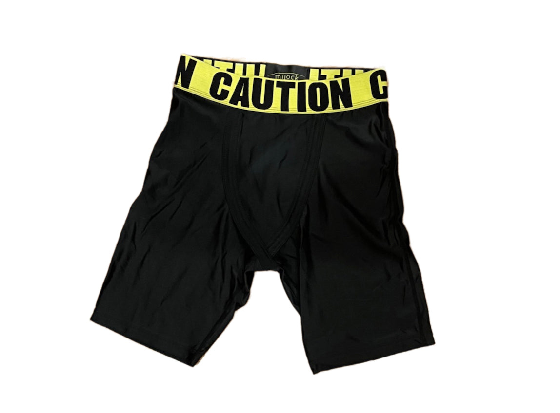 "Caution" Spandex Underwear